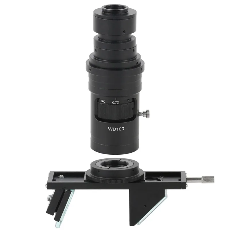 FHD 200X 2D 3D промышленный 48MP 37MP 14MP HDMI VGA USB регулируемый микроскоп видеокамера