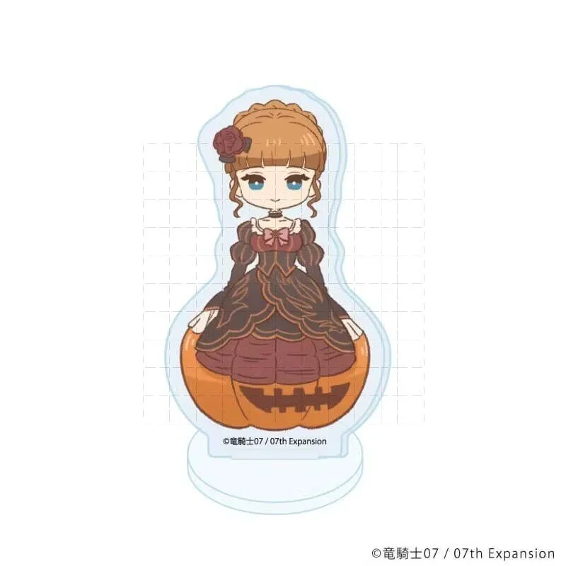Фото Umineko When They Cry: Акриловая фигурка-подставка Беатрице Бернкастель (10 см) и брелок для ключей, настольные украшения №4