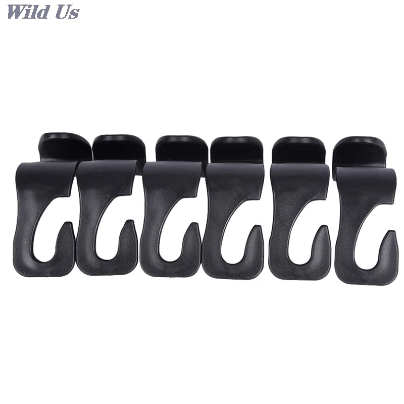 

2Pcs/lot High Quality Universal Car SUV Back Seat Headrest Hanger Storage Hooks For Groceries Bag Handbag