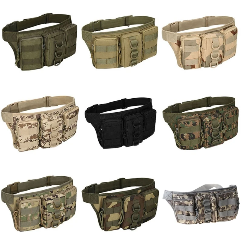 

Outdoor Utility Waist Pack Military Camping Hiking Bag Belt Bags