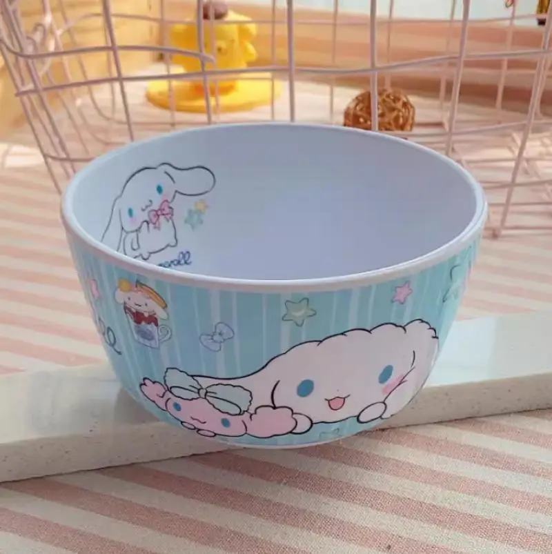 Новинка миска Hello Kitty Sanrios мультяшная чаша Cinnamoroll Kuromi моя мелодия понравило для