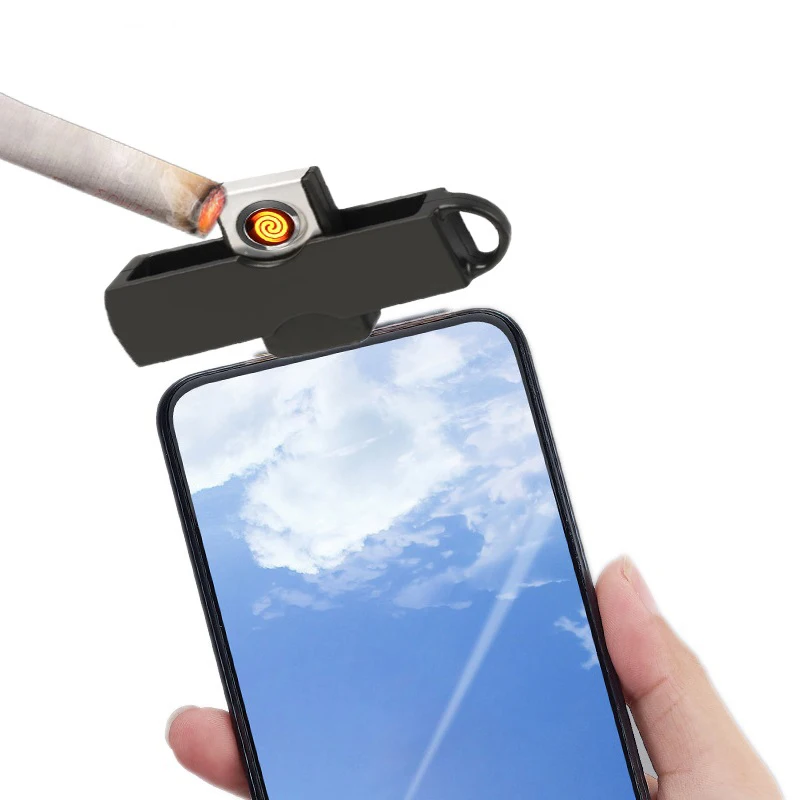 

Battery-free Cigarette Lighter Connected to Mobile Phone Plug and Play Convenient Type-C USB Mini Aircraft On Board Mini Lighter