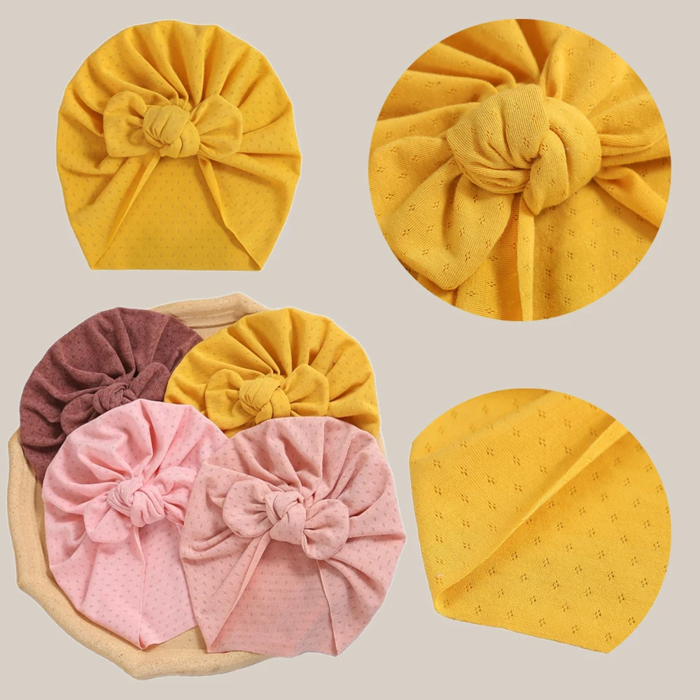 

Baby Turban Hat Rabbit Ears Soft Cotton Kids Baby Girl Hats Headband Newborn Cap Bonnet Spring Autumn Children Baby Accessories