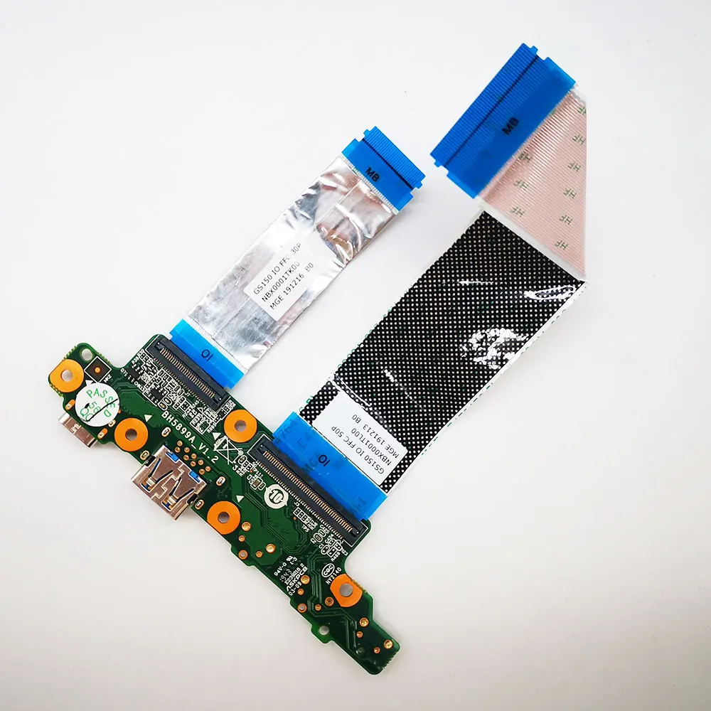 Фото Для Lenovo chromebook C340-11 81TA0000US S340-14 ноутбука DC-IN charge USB C USB 3,0 Board BH5899A V1.2 3005-05505 №3