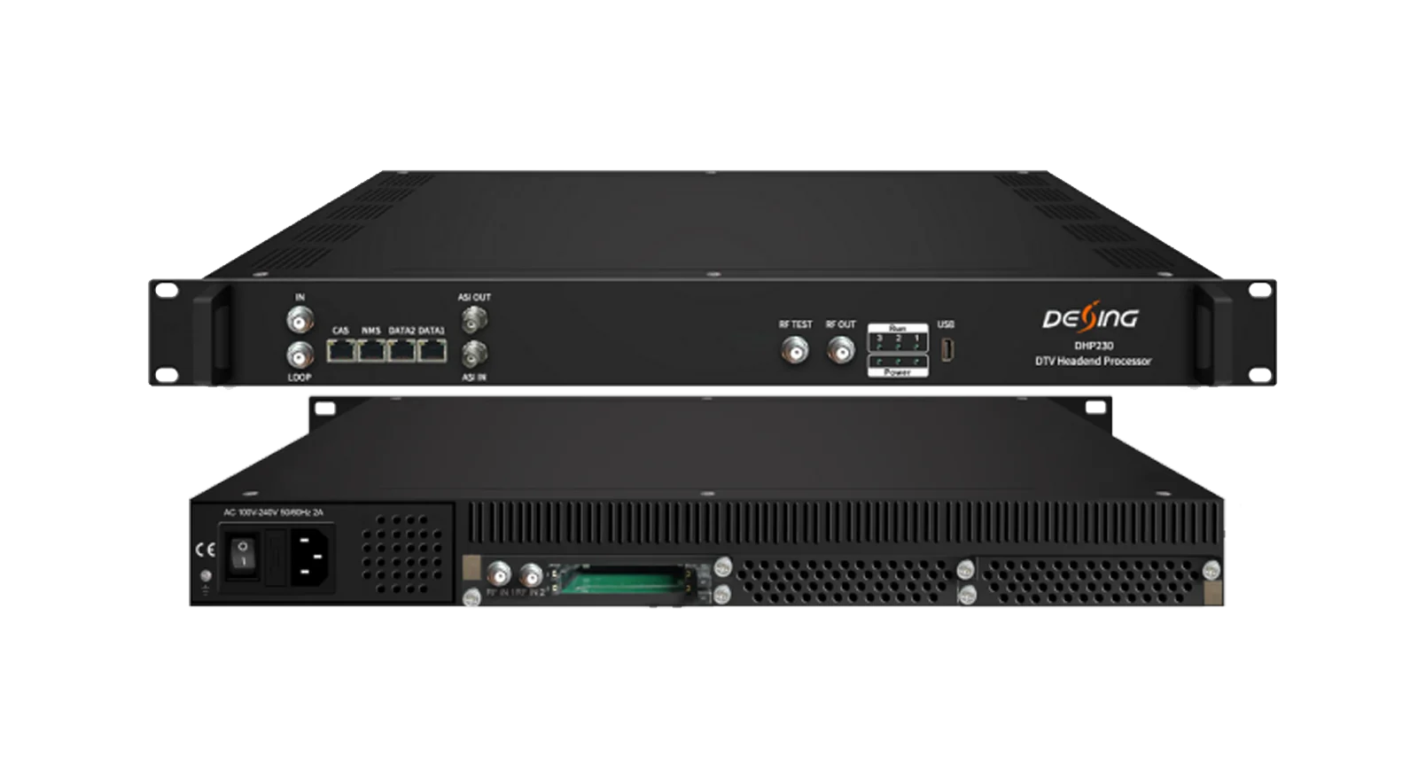 Фото Dexin DHP230 DTV Процессор для телевизионных станций, трансмодулятор DVB-S2 в DVB-C/DVB-T, 8-канальный модулятор DVB-C/DVB-T с многорежимным тюнерным входом №3