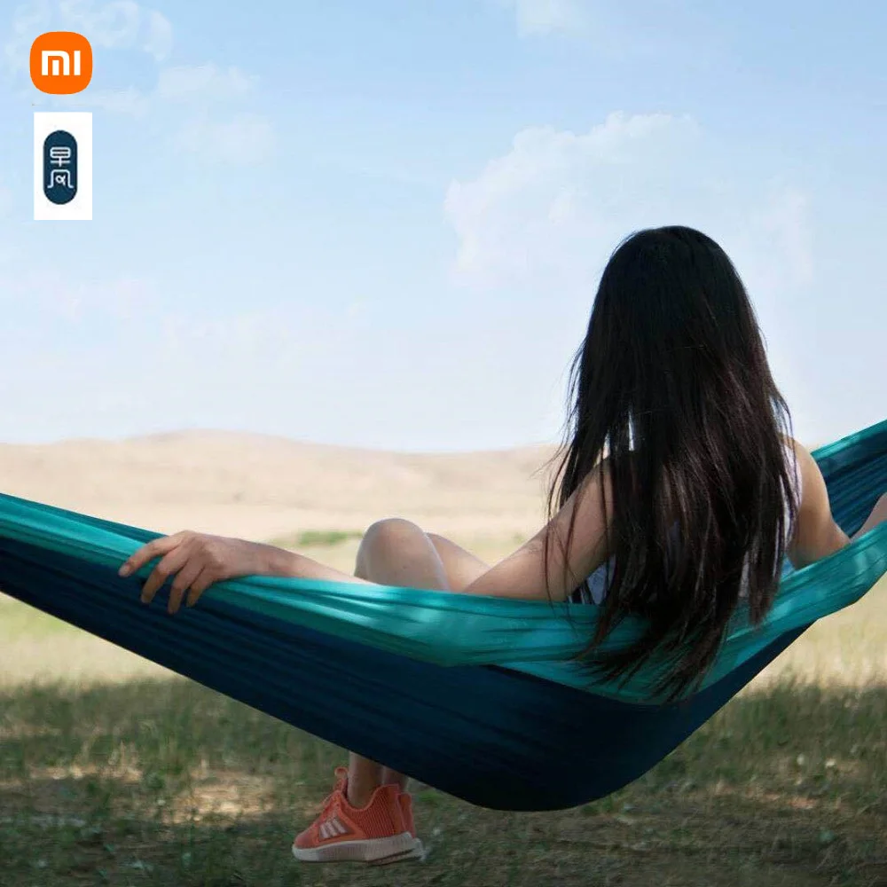 

Youpin zaofeng Hammock Swing Bed 1-2Person Parachute Hammocks Max Load 300KG for Outdoor Camping Swings Parachute from xiaomi