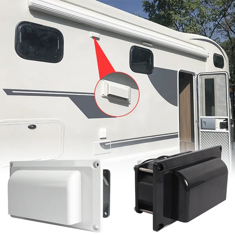 

RV Shower Box Kit With Lock-Includes Shower Faucet, Shower Hose, Shower Wand Boat Marine Camper Motorhome Caravan