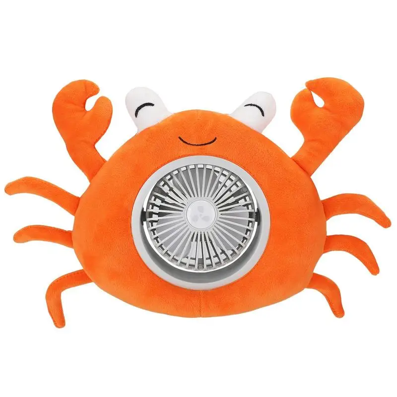 

Маленький настольный Перезаряжаемый USB-вентилятор с мультяшным рисунком, регулируемый персональный настольный вентилятор на 45 градусов дл...