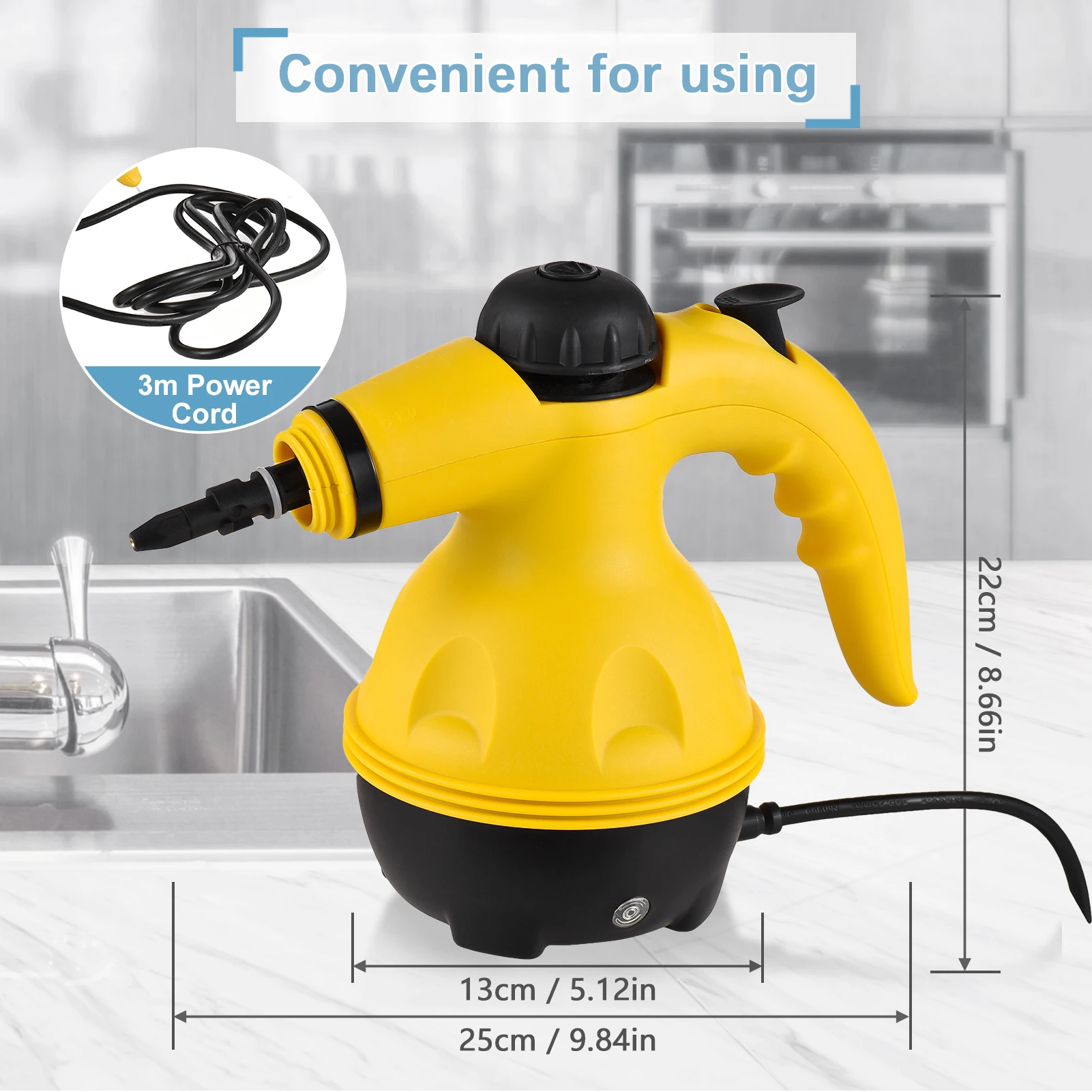 

For Kitchen Car Conditioner Temperature Cleaner Cleaner Pressure Hood And High Steaming Air Handhled Steam