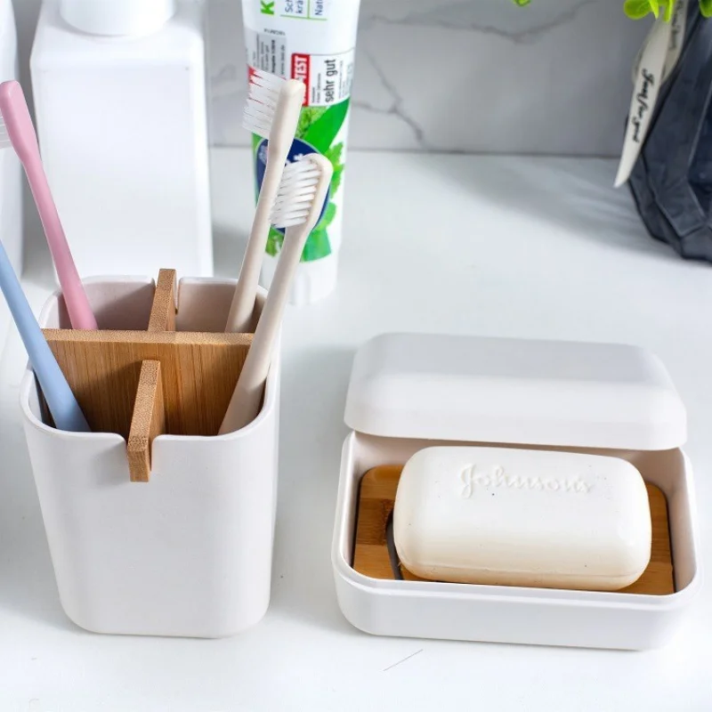 Трансграничный слив для унитаза мыльница держатель мыла бамбуковое волокно