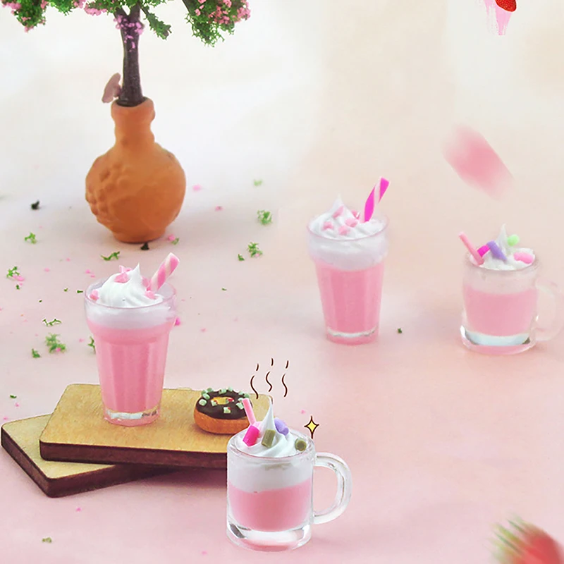 1 шт. в масштабе 1:6/1:12 Миниатюрный Кукольный домик игрушка коктейль напитки модель