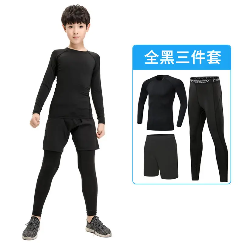 

Детские колготки, спортивный комплект для фитнеса для подростков, эластичная тренировочная одежда для школьниц, Быстросохнущий Базовый ко...