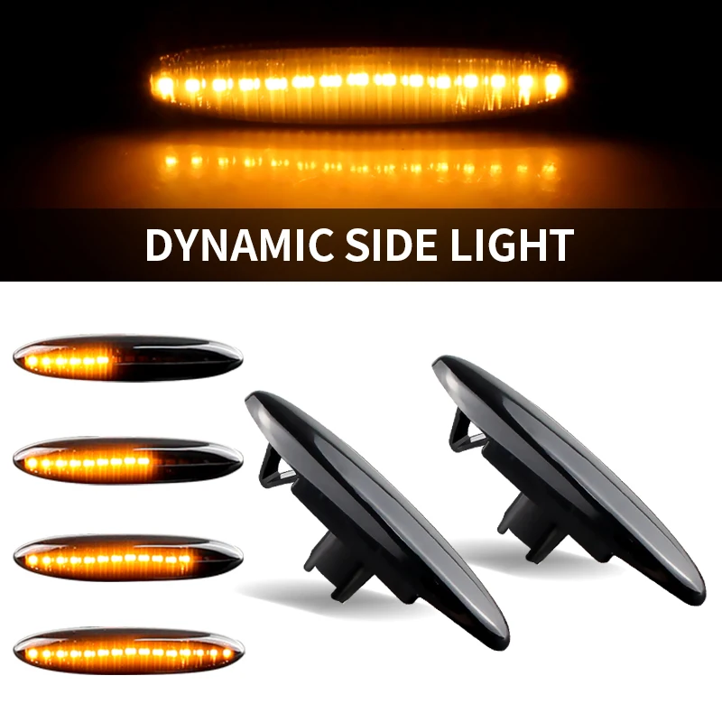 2 шт. для Toyota Highlander Soarer Kluger Gsu 4 Lexus Is250 Is350 Sc430 светодиодный передний крыло боковой