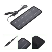 18v 4 5w portable solar panel charger for 12v car boat motor battery charger solar panel charger