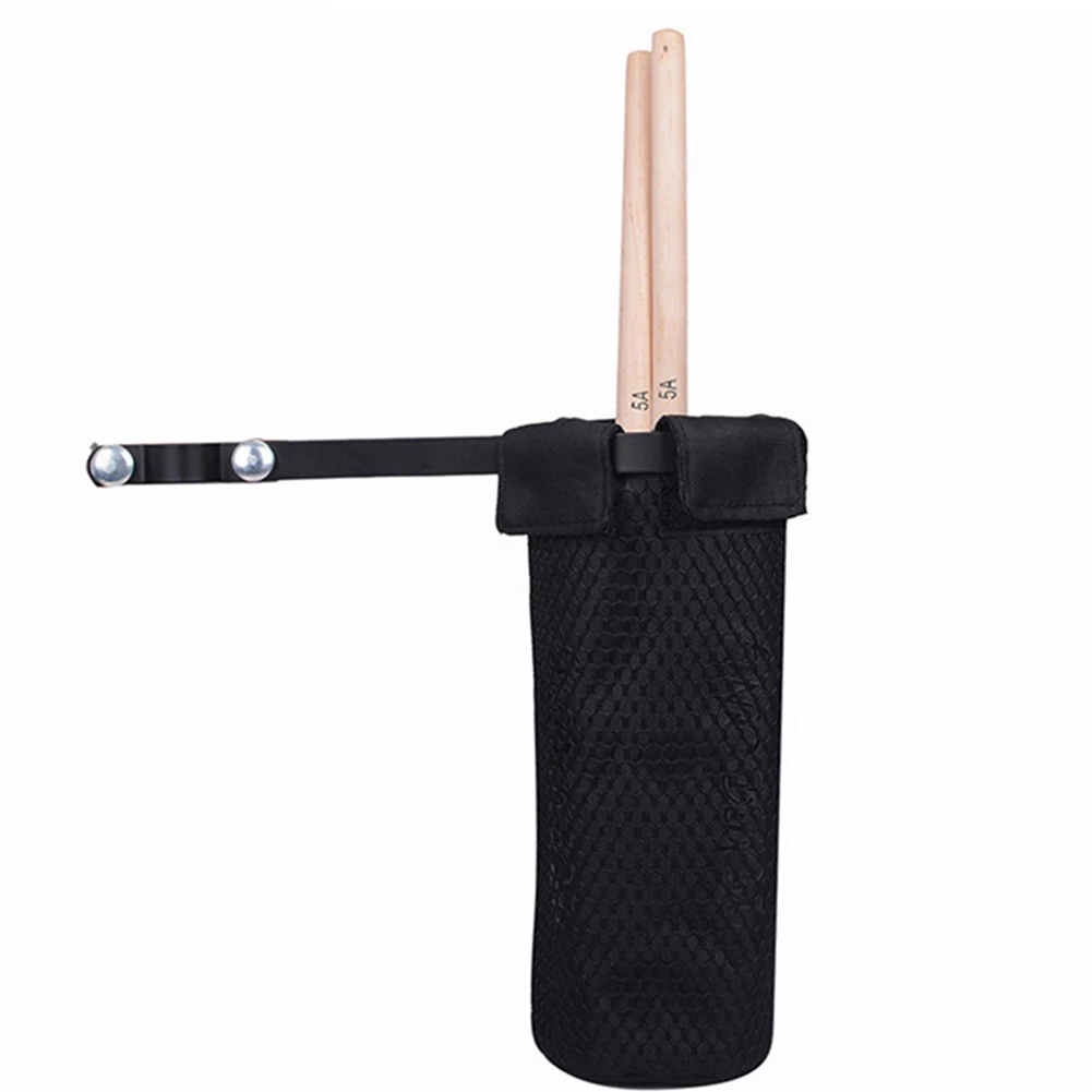 

Waterproof Drum Stick Holder Oxford Cloth Cylindrical Drumsticks Bag With Adjustable Clamp For Drum Stand With Mounting Clamp