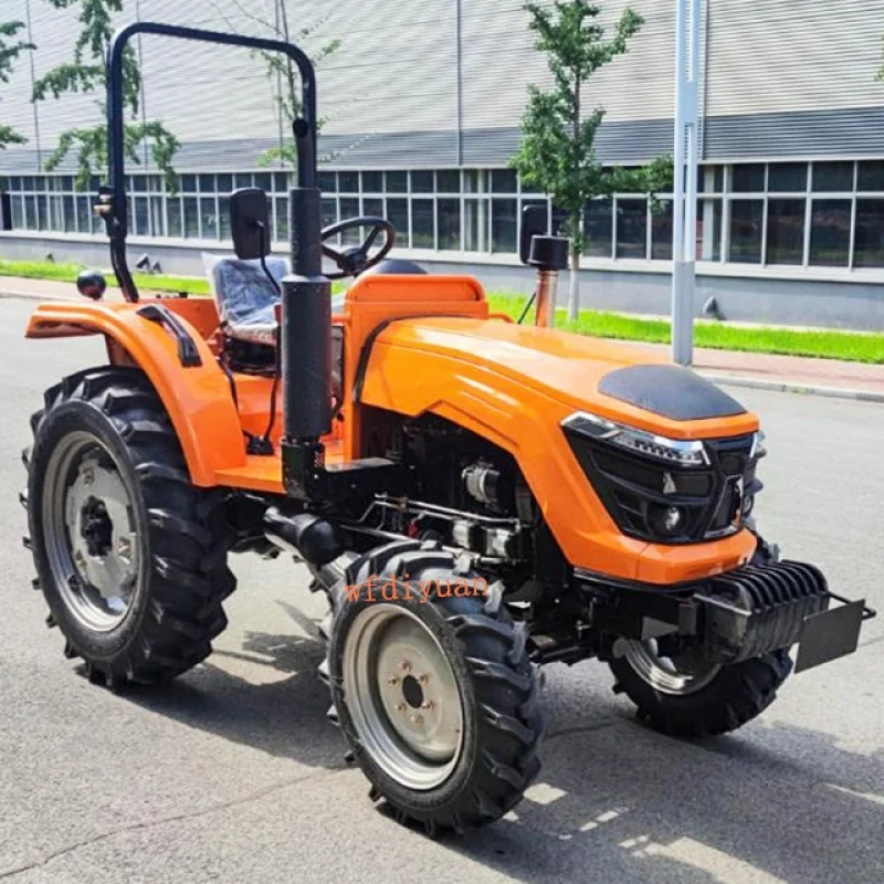Китай сделано: 70 л.с. китайские сельскохозяйственные тракторы мини 4x4 небольшой