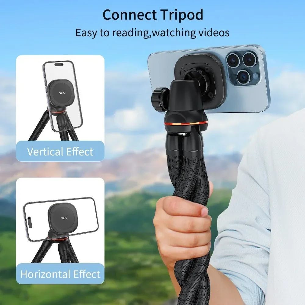 Vrig Mg-01 Сильный магнитный держатель Magsafe для винтового крепления 1/4 Mini 12/12 Pro/12 Pro Max