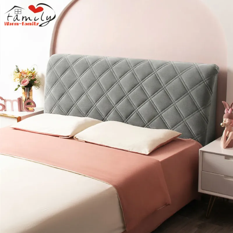 

All-inclusive Bedhead Cover Super Soft Smooth Quilted Thicken Spandex Fabric Headboard Cover Bed Headboard Covers Home Decor