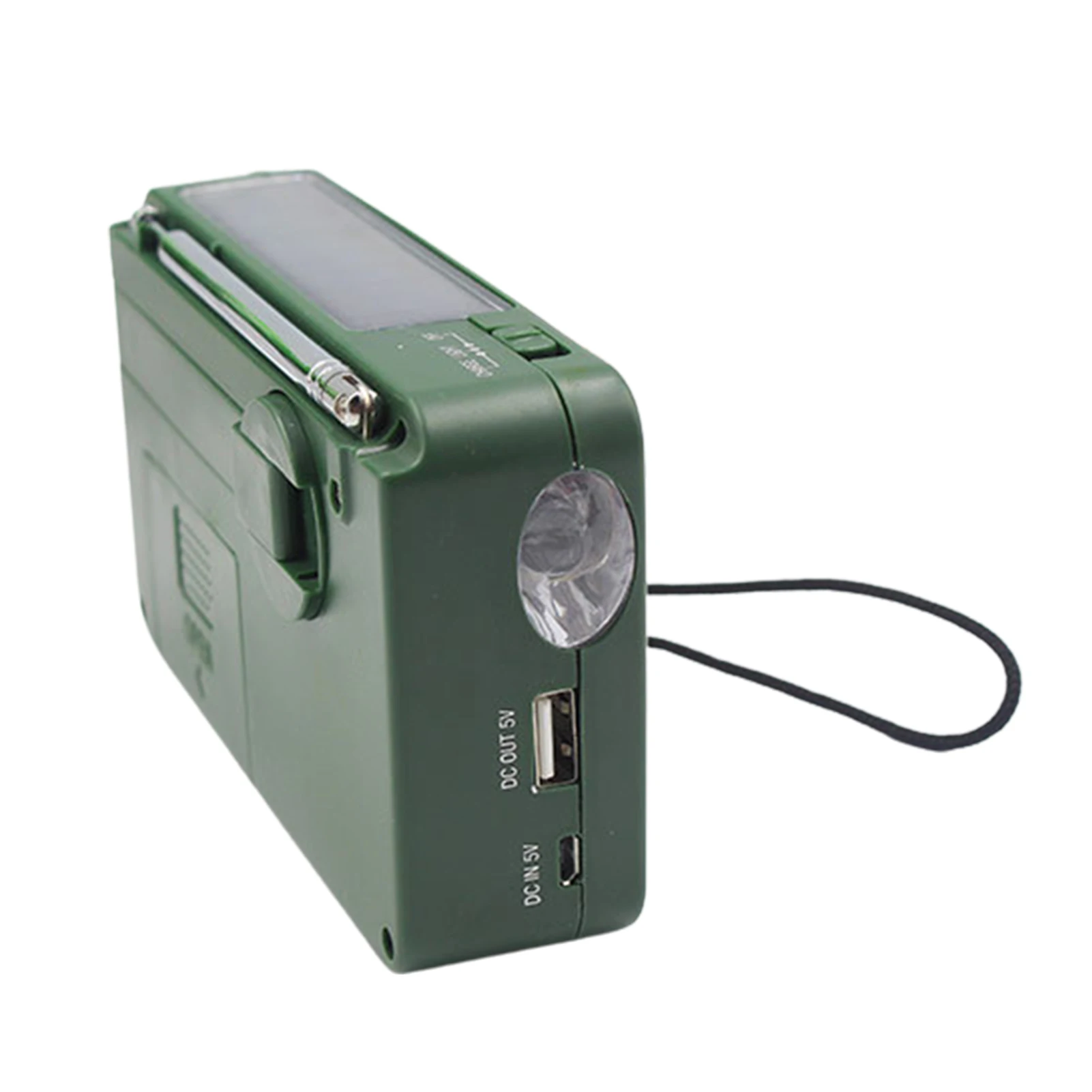 

Emergency Weather Radio AM/FM Solar Radio Generator USB Rechargeable Power Bank Solar Hand Crank Weather Emergency Radio Outdoor