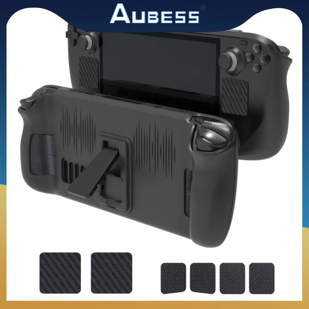 

Sleeve Case Set Plastic Tpu Case Anti-fall Non-slip Game Accessories Cooling Bracket For Steam Deck Game Console Shell Bracket