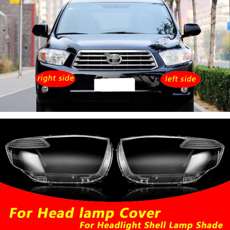 

Прозрачный чехол для передней фары Toyota Highlander 2009-2012
