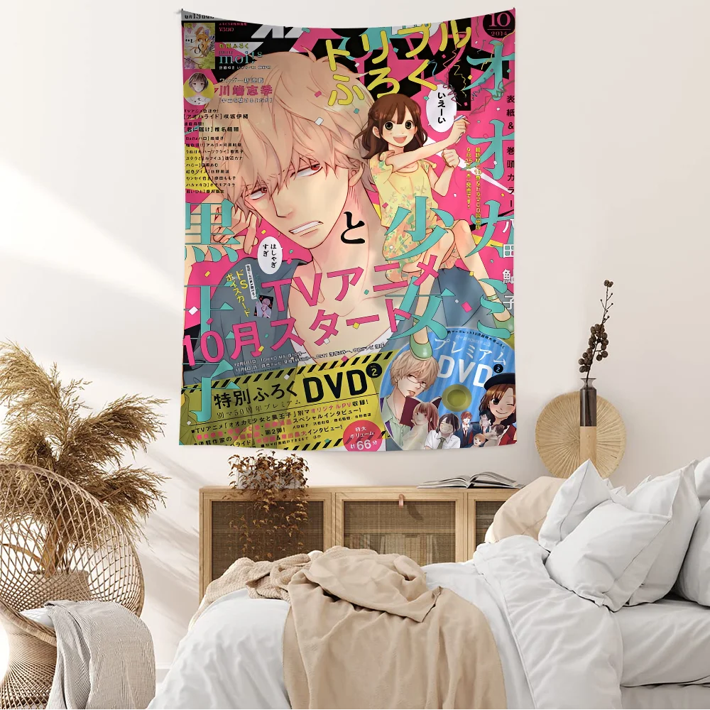 W-Wolf G-Girl A-And B-Black Prince Висячие богемные гобелены Богемные настенные Мандала Дешевые