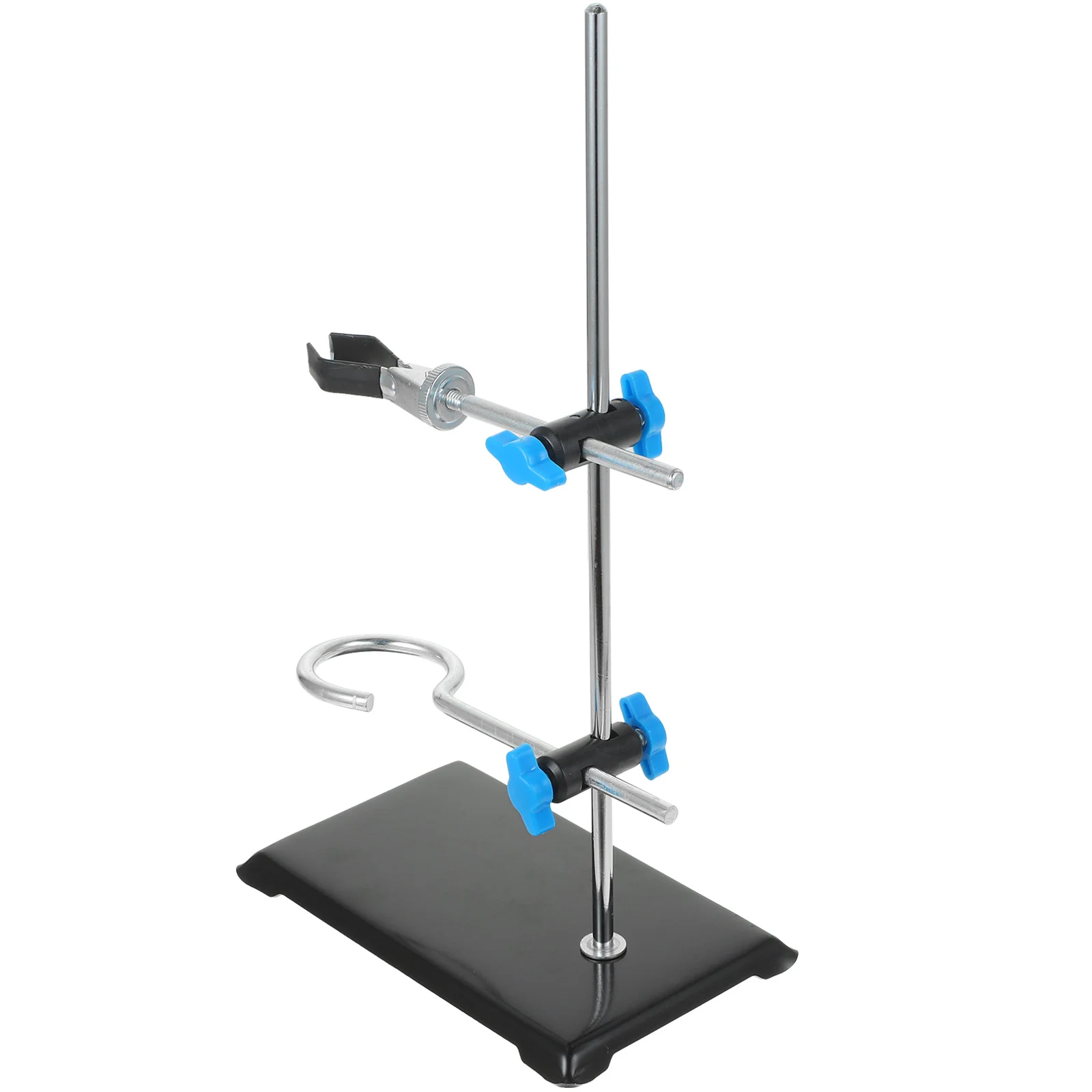

1pc Laboratory Iron Base Retort Stand Flask Clamp Metalware (Random Style)