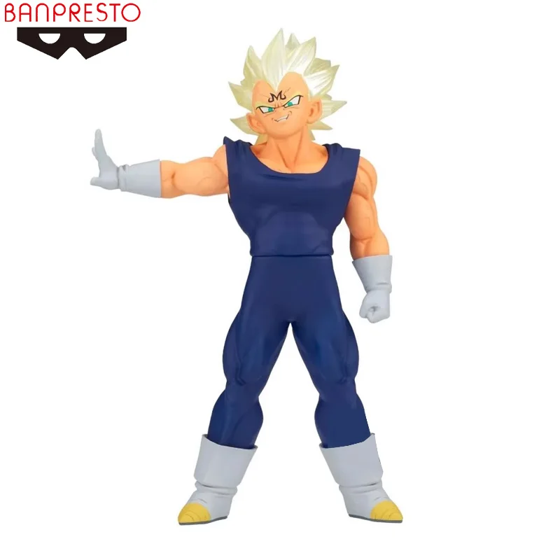 

Original Bandai Dragon Ball CLEARISE Majin Vegeta Super Saiya SSJ Anime Figure Action Model Collectible Toys Gift