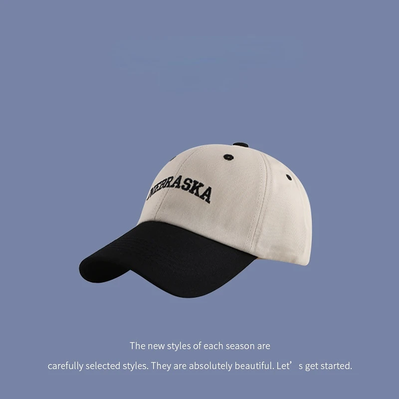 

New York Embroidered Baseball Cap, Men's and Women's Distressed Cotton Cap