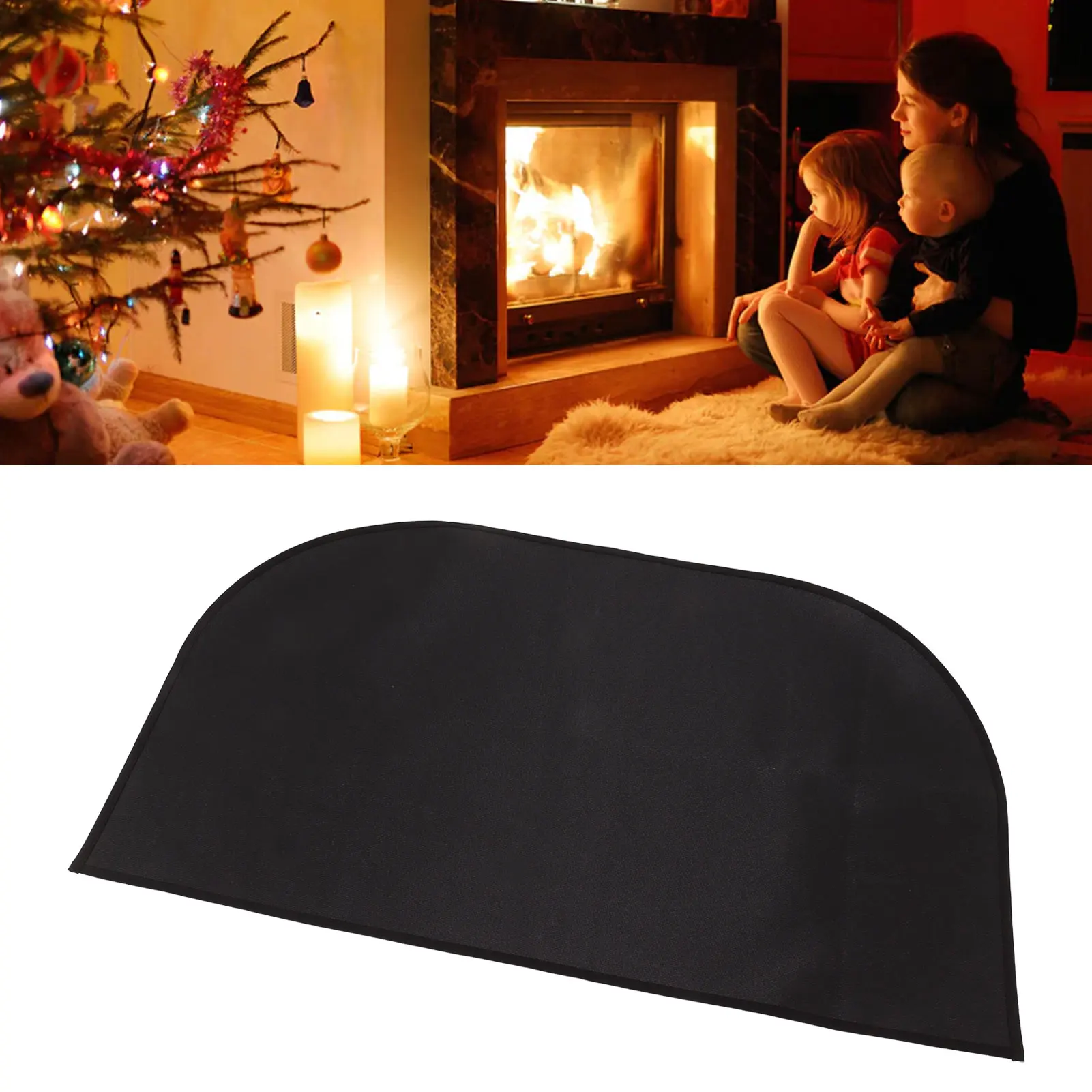 Слой наполовину вокруг огнезамедлительный стеклоткани половиков двойной