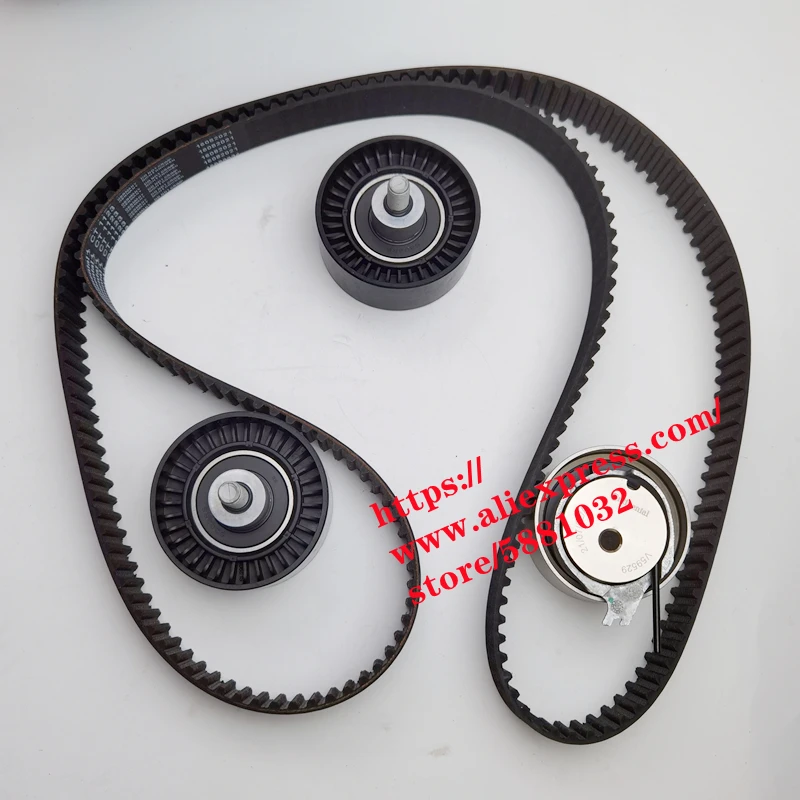 

4 piece/kit Timing belt Kit Tensioner /idler /belt for SAIC MAXUS V80