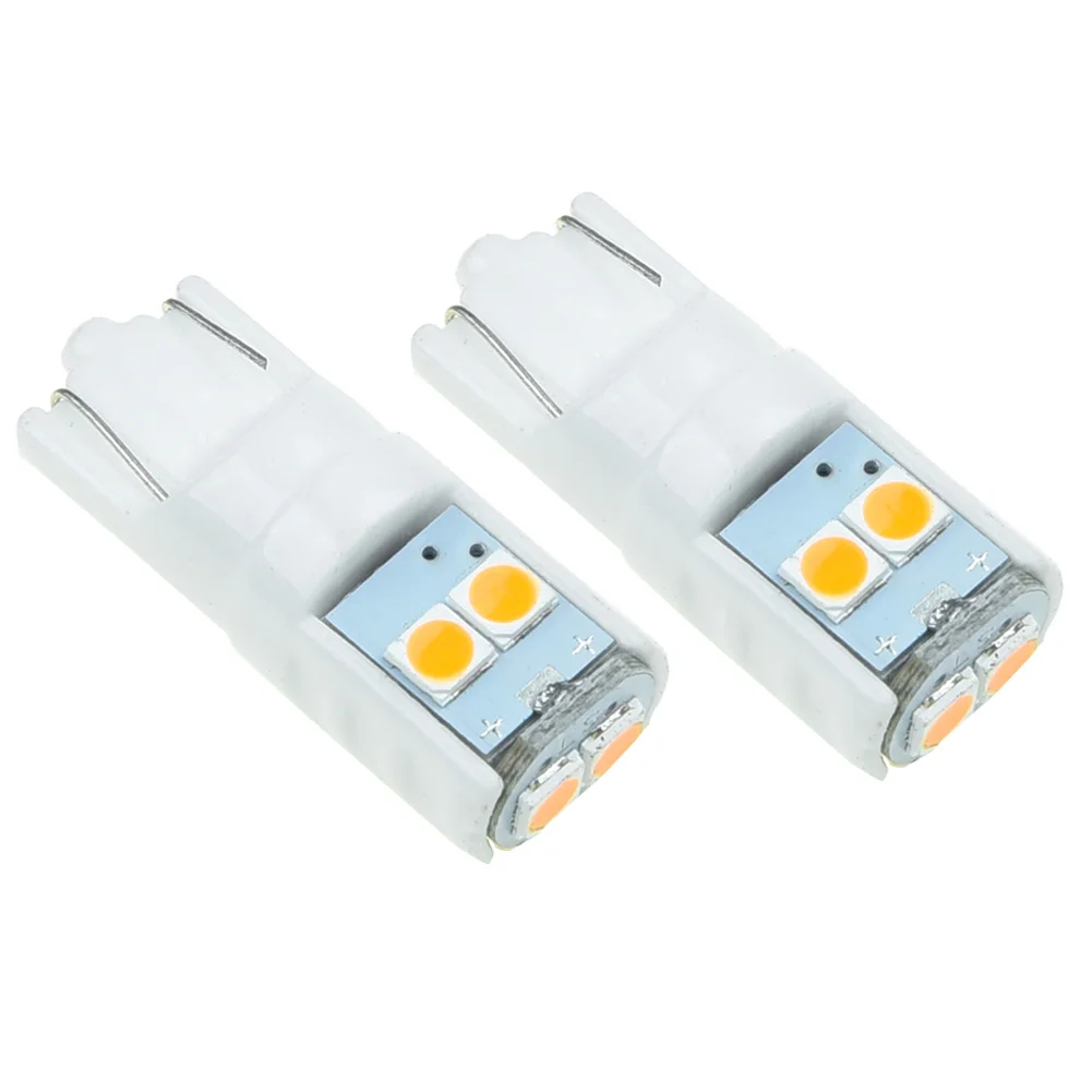 

2PCS Automatic Steering Side Light T10 / W5W / 194 Super Bright Wedge Parking Steering Side Light Reading Lamp Bulb 12V / 24V