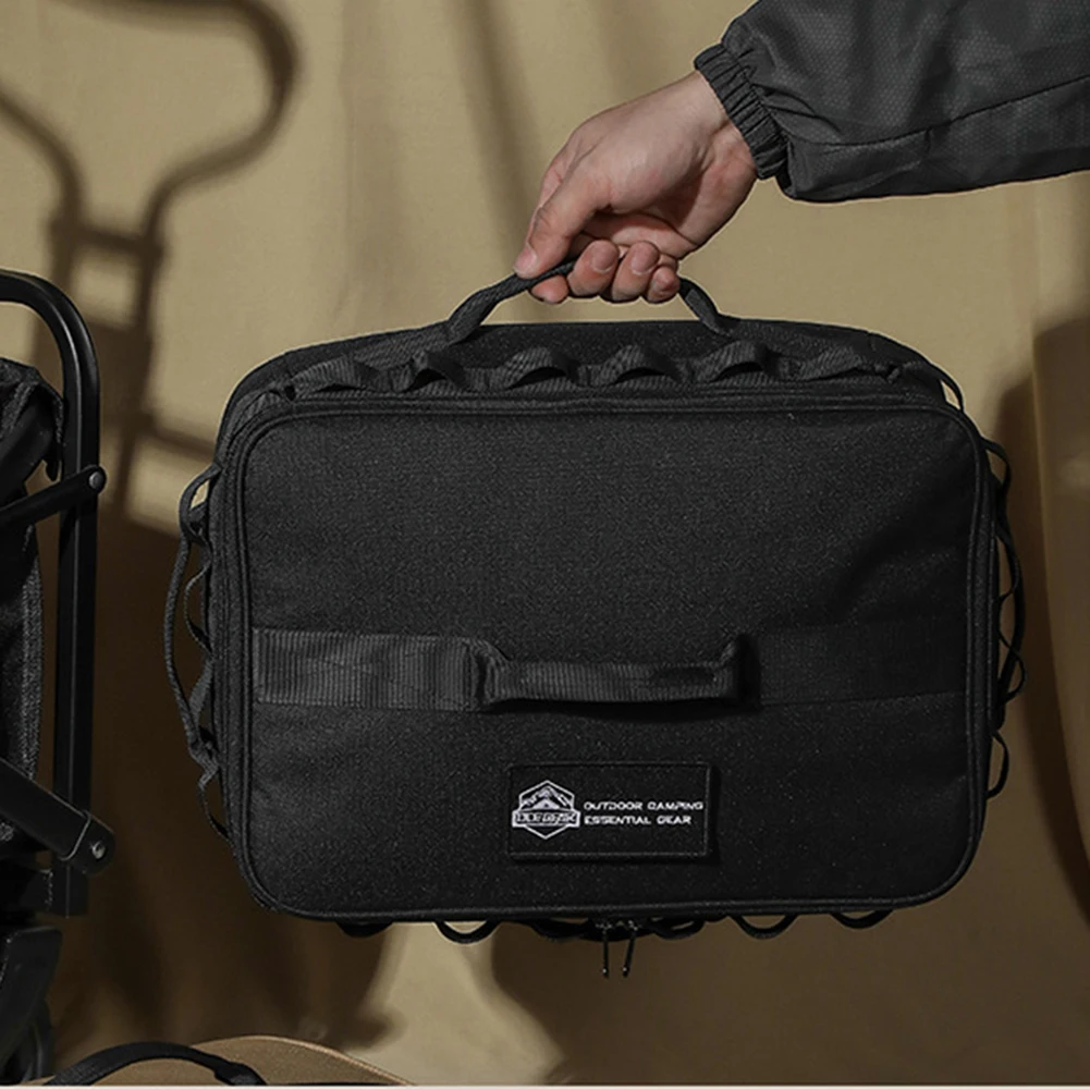 

Camping Stove Storage Bag Portable Outdoor Carrying Bag 900D Oxford Cloth Adjustable Compartment for IGT Stove