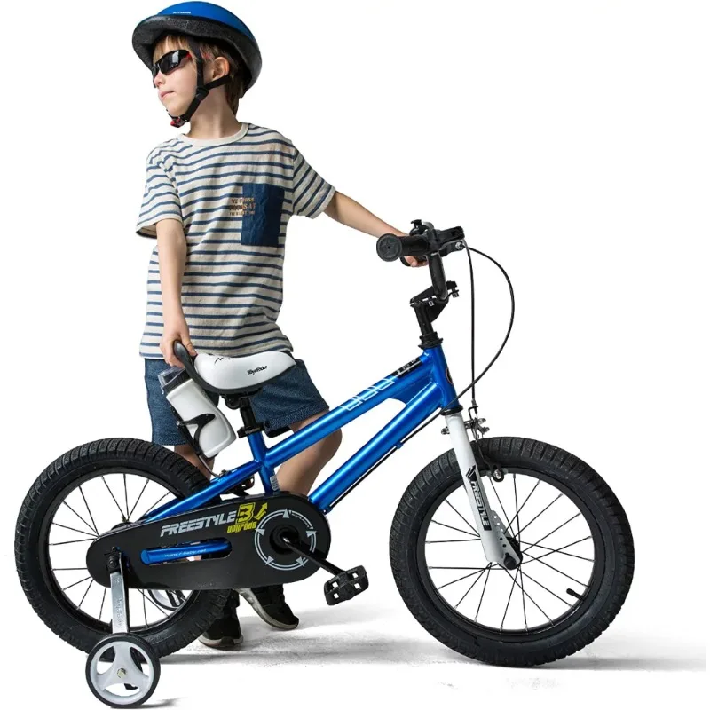 Boys And Girls Bike With Kickstand And Training Wheels