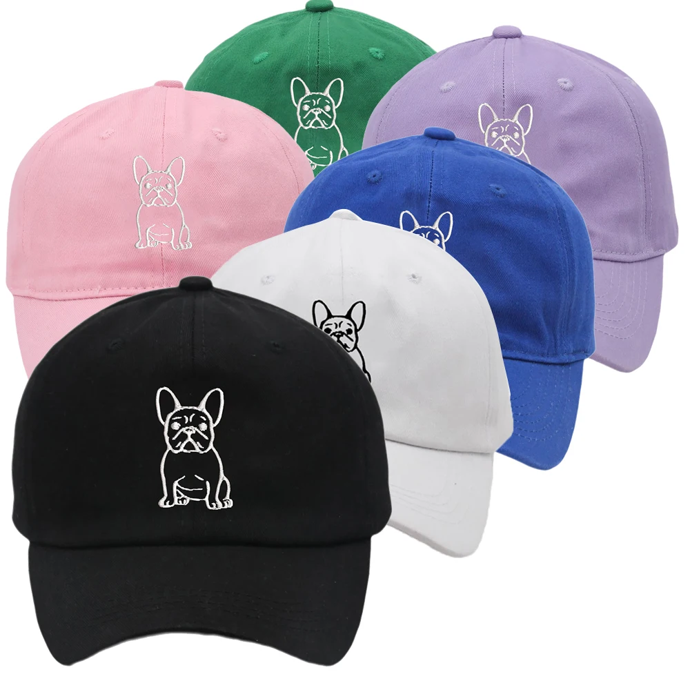 

Бейсболка с вышивкой «I Love French Bull Dog»