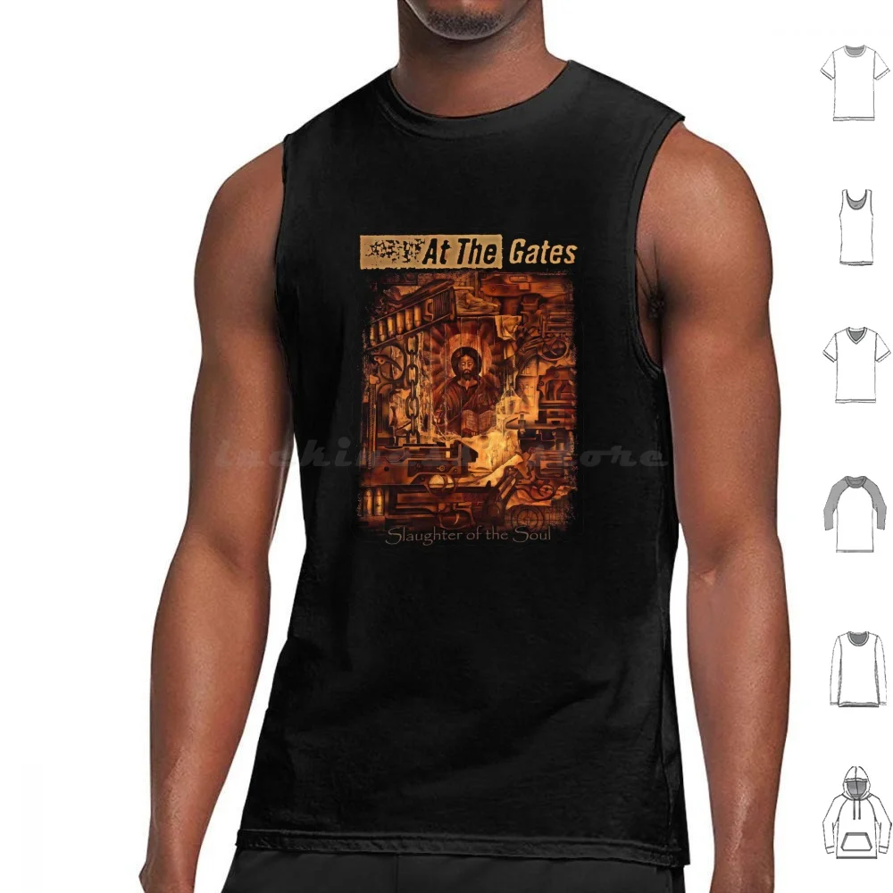 

Swedish Death Metal Band Tank Tops Print Cotton Good75 Store978 At The Gates Greta Van Fleet At The Gates Populer