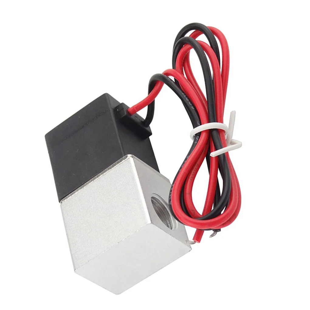 

12V Solenoid Valve 2 Way Direct-Acting Pneumatic Valves Water Hot Liquid
