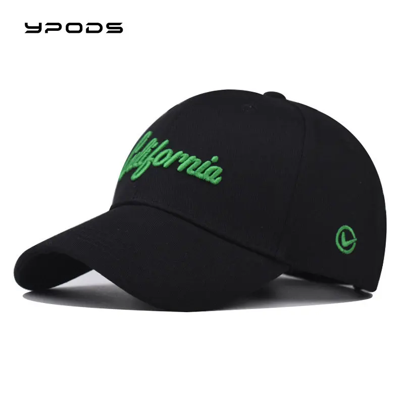 

New Cotton California Embroidered Baseball Cap Outdoor Cap For Men And Women Personality Cap Casquette Femme