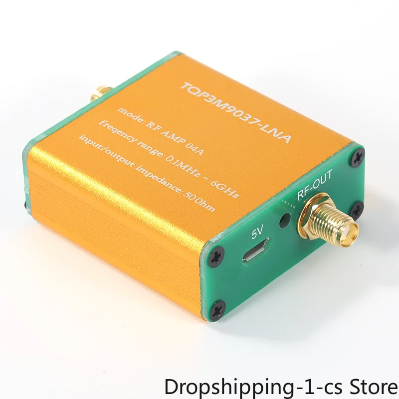 Усилитель радиосигнала полнодиапазонный малошумящий радиоусилитель 100–6 ГГц