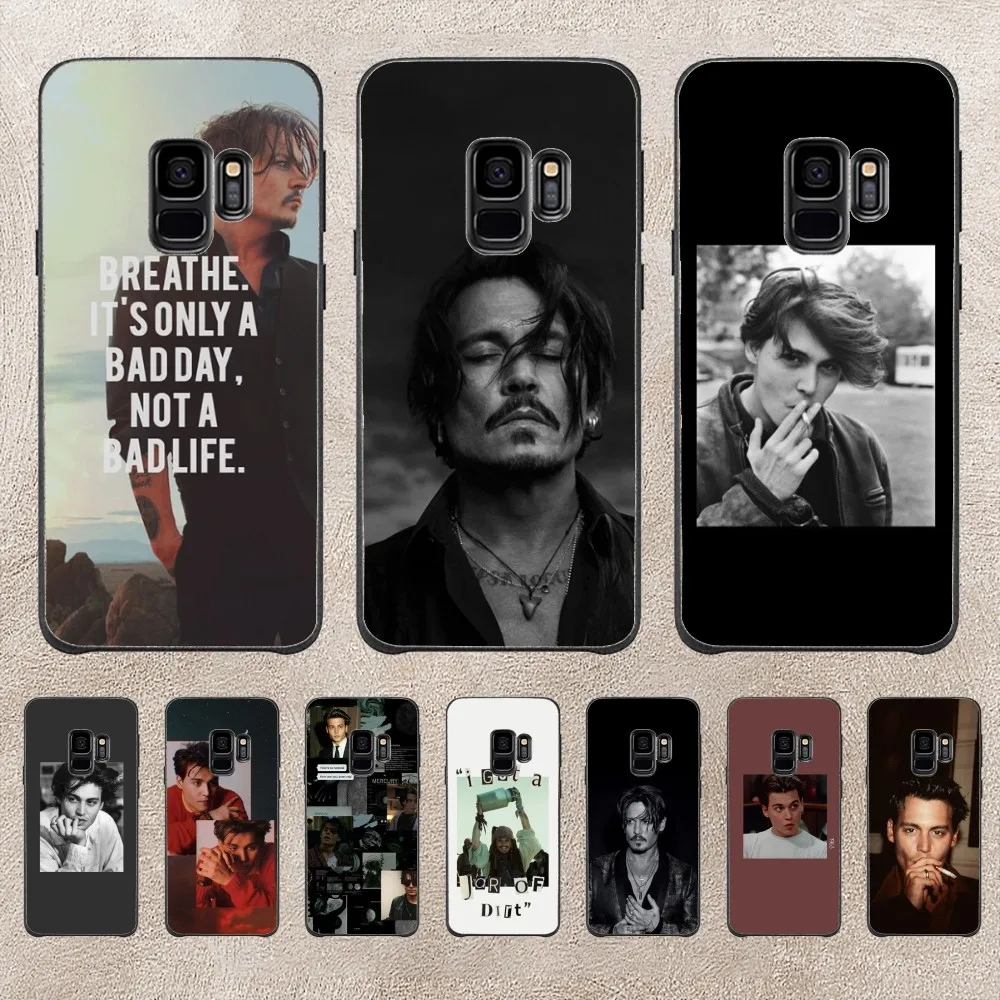 Чехол для телефона Johnnny depp Samsung Galaxy A52 A12 A51 S21 Edge S22 ULTRA S23 S20LITE Plus ультра черный чехол