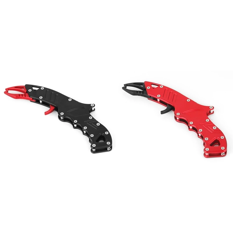 

1Set Fish Control Tongs Fish Control Device Stainless Steel Fish Control Fishing Tool 24Cm ,Black