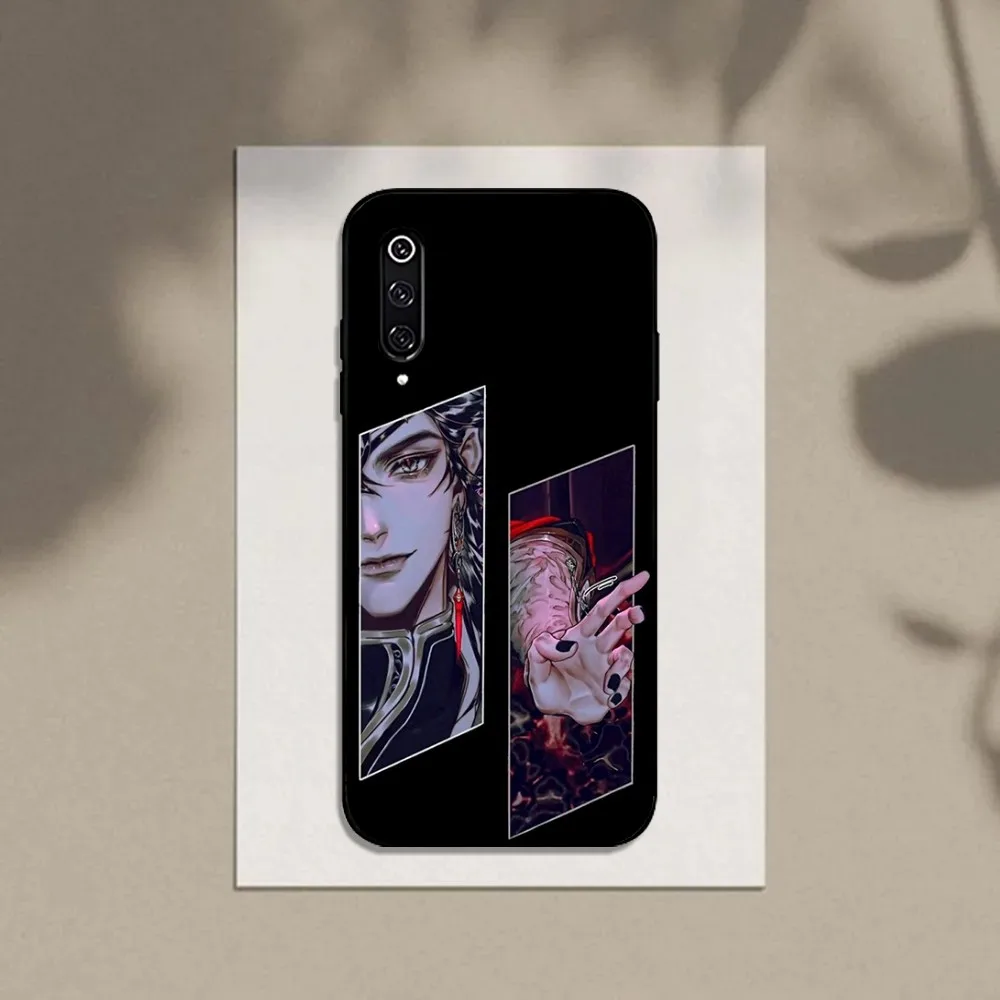 Hua Cheng Xie Llian Phone Case For Xiaomi 11 Redmi Note 5G 8T 9A 9 10T Note8Pro Note9 12SUltra Black