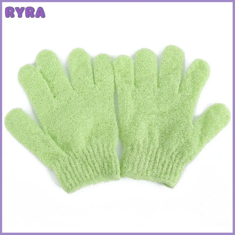 

1 Pair Bath Towel Gloves Bath Shower Body Wash Skin Spa Bath Scrubber Clean Brush Bath Amenities Multicolor