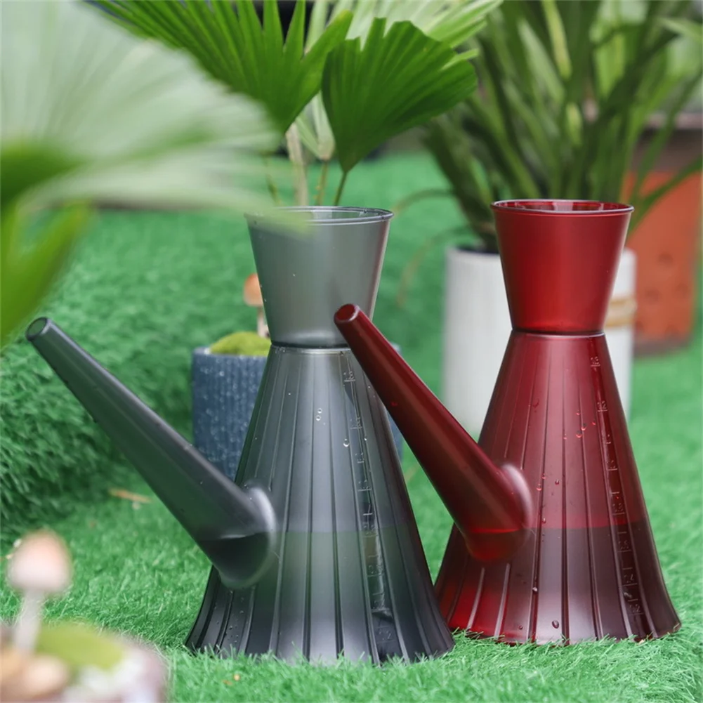 

Plastic Transparent Sprinkler Pot New Durable Long Mouth Watering Can Garden Planting Sprinkler Household Pot Watering Device