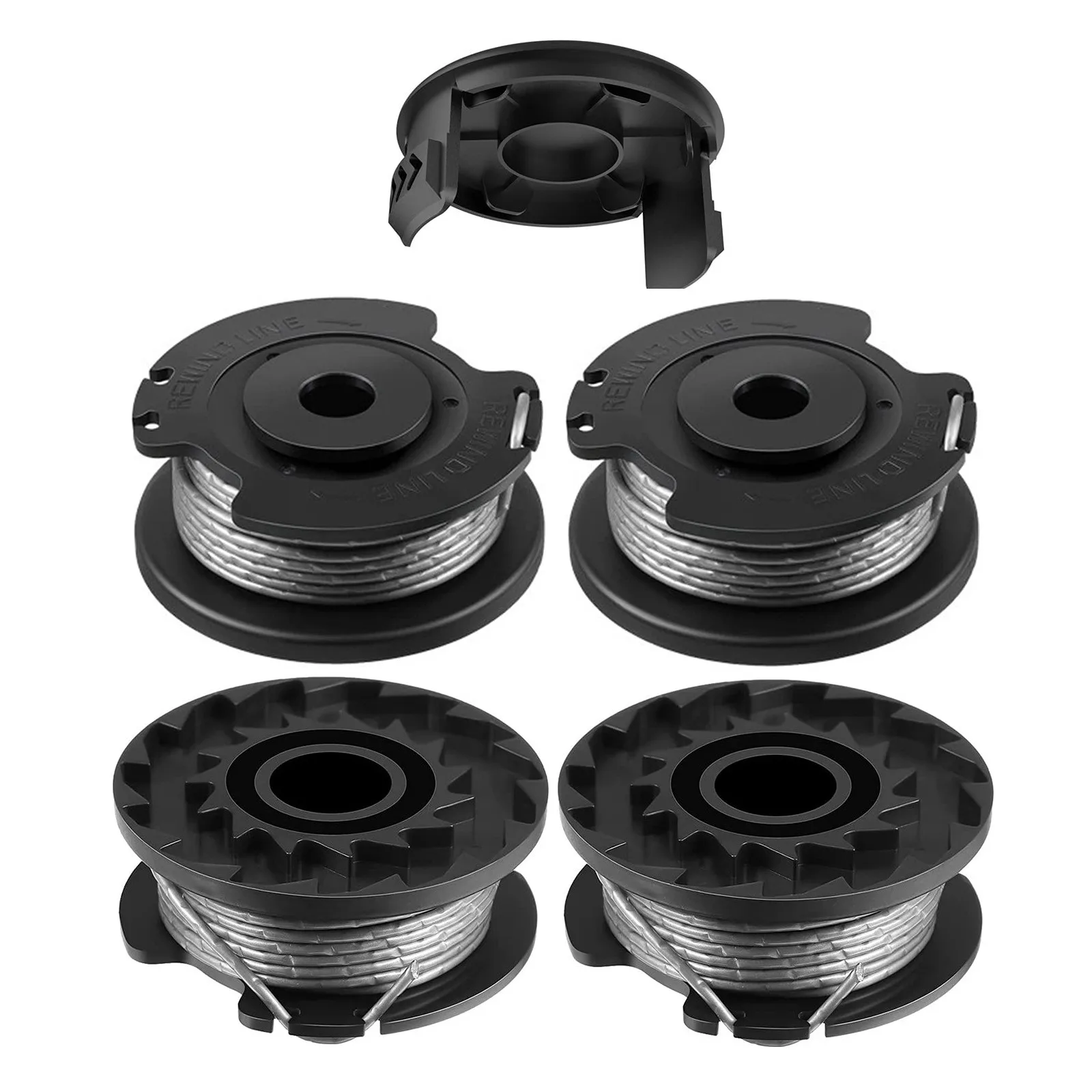 

4 шт., шпули для триммера Bosch EasyGrassCut ART 23SL 26SL