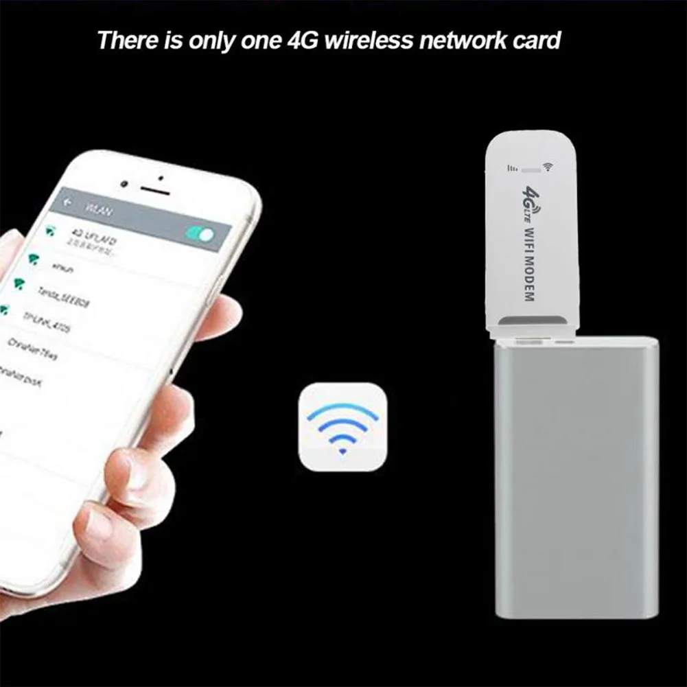 4G LTE Беспроводной USB-модем 150 Мбит/с Sim-карта Мобильный Широкополосный