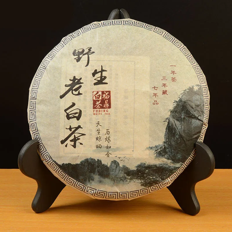 

2018 FuDing "Lao Shou Mei" White Chinese Tea High Mountain Bai Cha White Chinese Tea From FuJian 350g Tea Pot