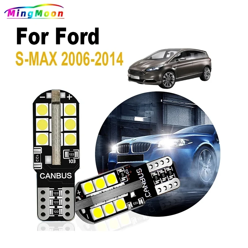 2 шт. автомобильные парковочные лампы для Ford светодиодный SMAX WS WA6 2006 2007 2008 2009 2010 2011