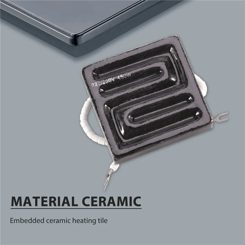 80x80 мм 450 Вт инфракрасная верхняя керамическая нагревательная пластина для Bga