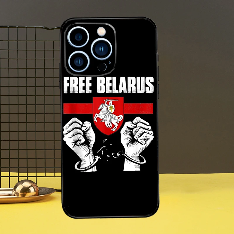 Чехол с флагом Беларуси для iPhone 16 15 14 13 12 11 Pro Max X XR XS 7 8 Plus мини-бампер